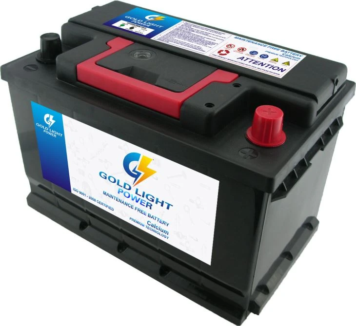 European Standard Car Battery 12v68ah DIN Size China Manufacturer